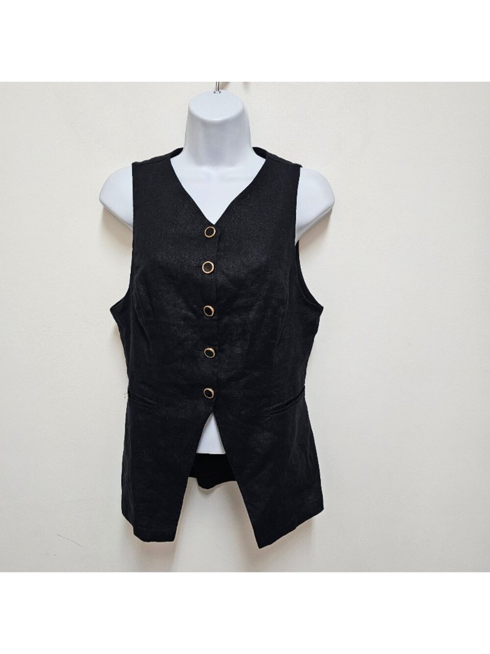 REFORMATION Aspen Linen Top